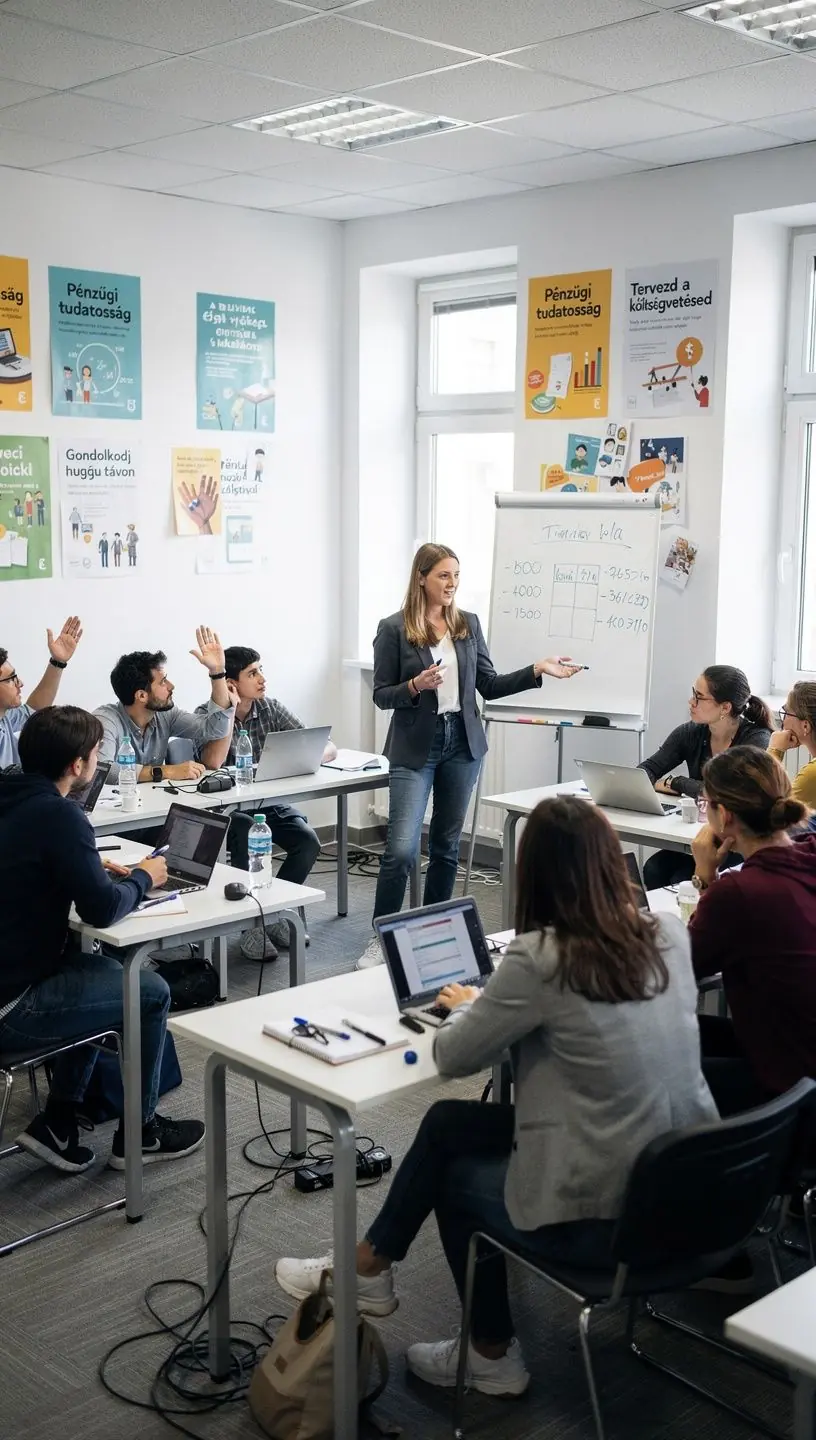 Grafikon, amely a megtakarítási szokások fejlődését mutatja az idő múlásával.